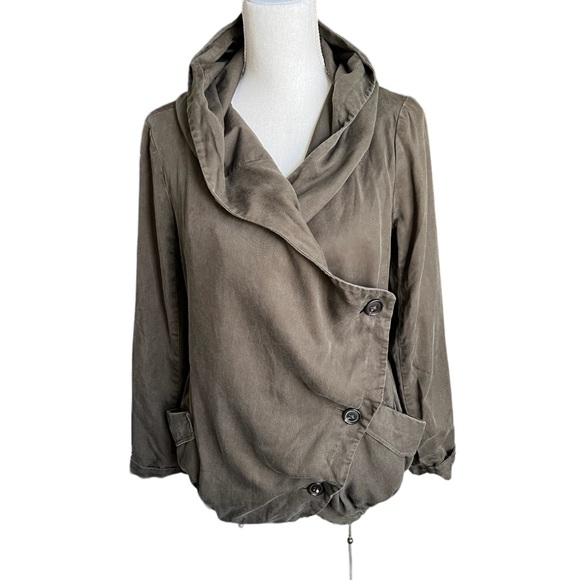 Forever 21 Gorpcore cottagecore Green Utility Jacket - Picture 2 of 8